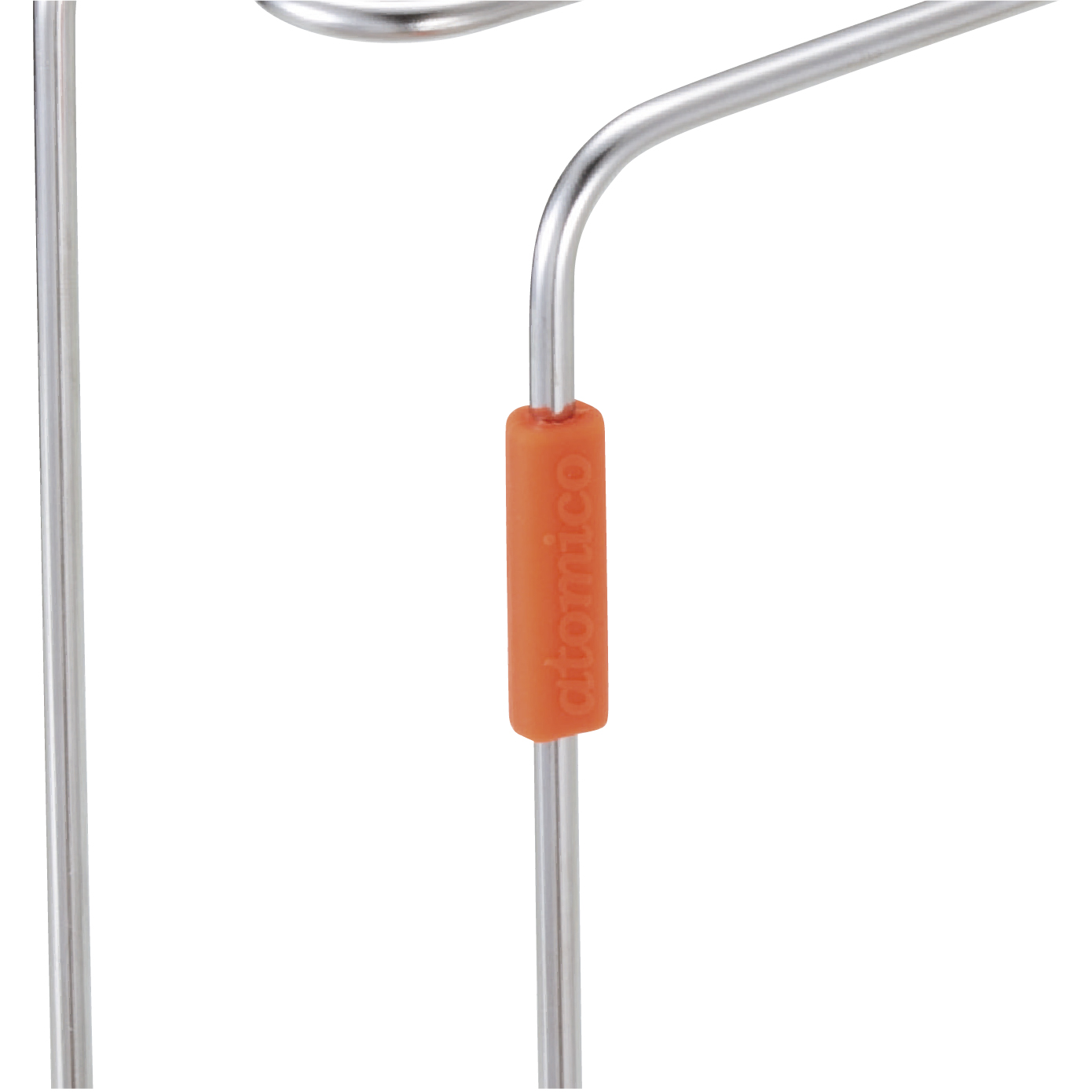 シリコーンパーツがアクセントのデザイン