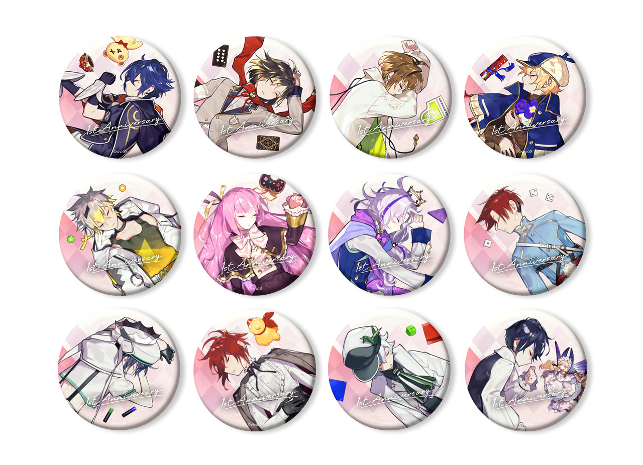 ［缶バッジ］1st Anniversary ブラインド缶バッジ