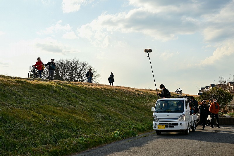 映画「じょっぱりー看護の人花田ミキ」撮影風景