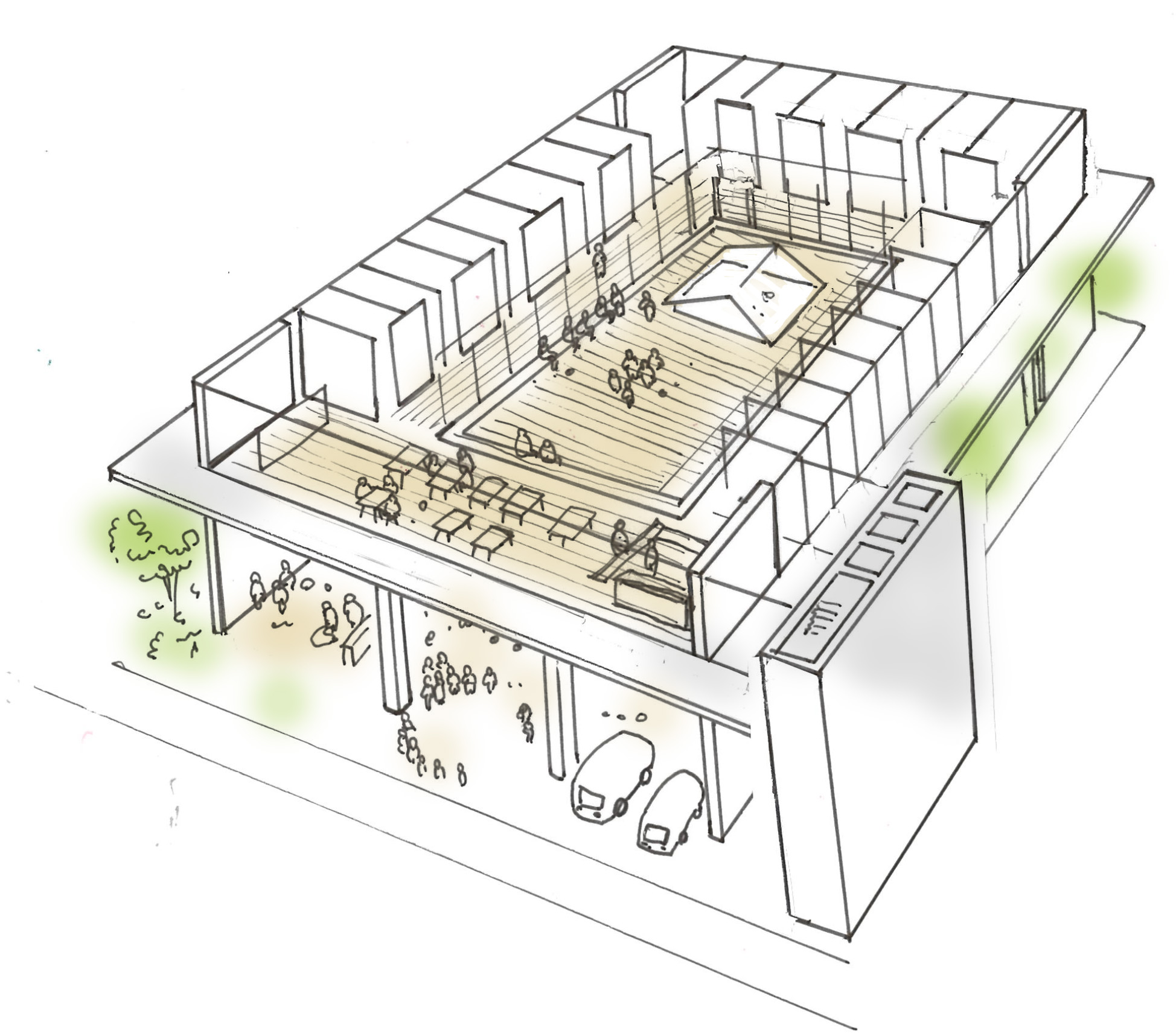 ３～４階は全室個室の救護施設