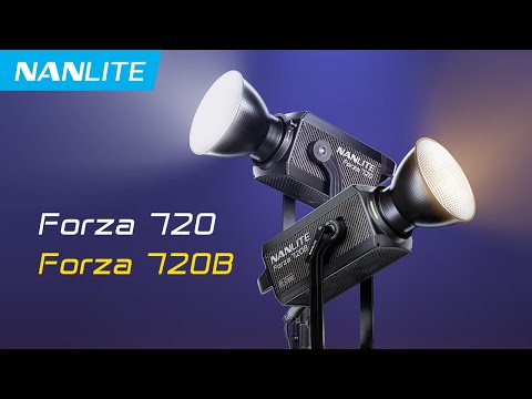 最大800Wの高出力バイカラースポットライトNANLITE『Forza 720/720B