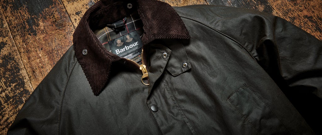 Barbour A.P.Cコラボ ブラックジャケット A.P.C. と Barbour の初コラボアイテムが発売、両ブランドの