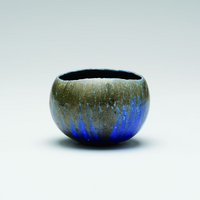 神山清子】信楽自然釉徳利 本物保証 共箱付 ≪美術品の極