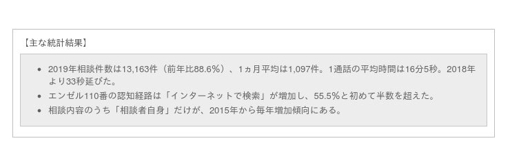 森永乳業の育児ニュース エンゼル110番レポート第84号 19年年間統計 森永乳業 食品業界の新商品 企業合併など 最新情報 ニュース フーズチャネル