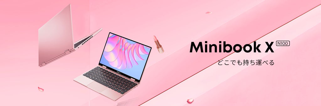 CHUWI MiniBook X ピンク ノートPC n100 MiniBook X N100 ピンク-ノートPC-カテゴリー-Chuwi（ツーウェイ