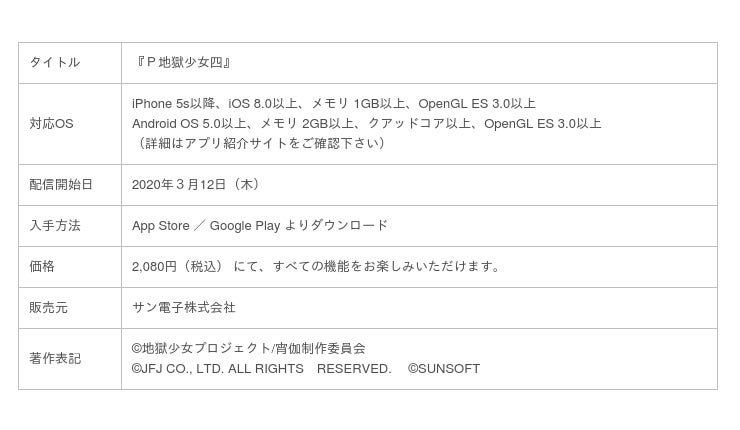 アプリ ｐ地獄少女四 Ios Android版 配信開始のお知らせ 産経ニュース