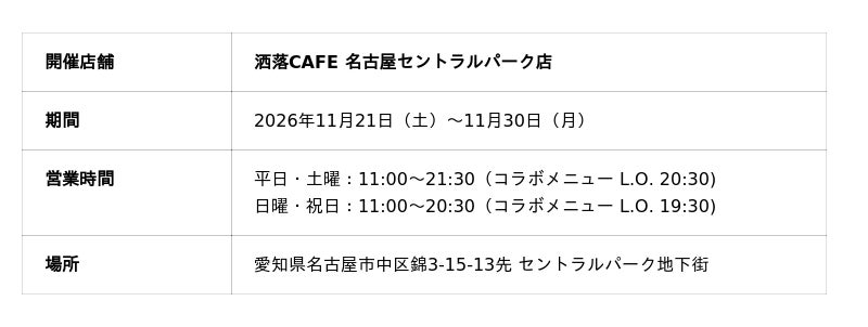 Multiplication Web Table TVアニメ『憂国のモリアーティ』コラボカフェ at 洒落CAFEが有楽町&名古屋にて開催決定! - 産経ニュース