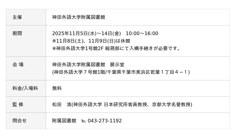 神田佐野文庫企画展「西周と幕末洋学の転換」 開催 神田佐野文庫企画展「西周と幕末洋学の転換」 開催