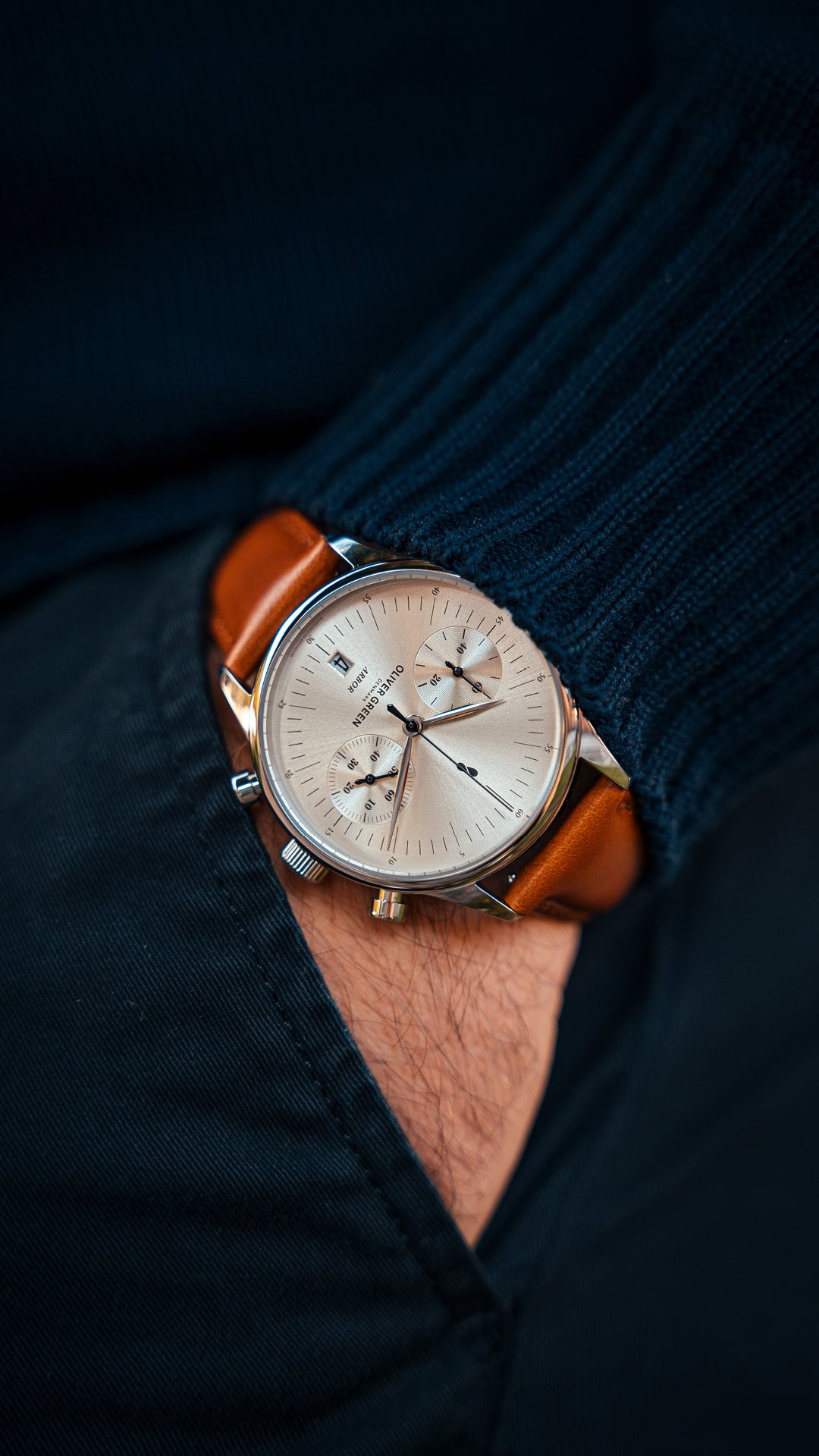 世界有名な 【MARE】オリバーグリーン社製腕時計 腕時計(アナログ