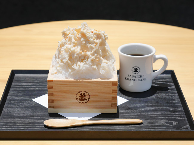 笹一ふわとろ酒粕かき氷