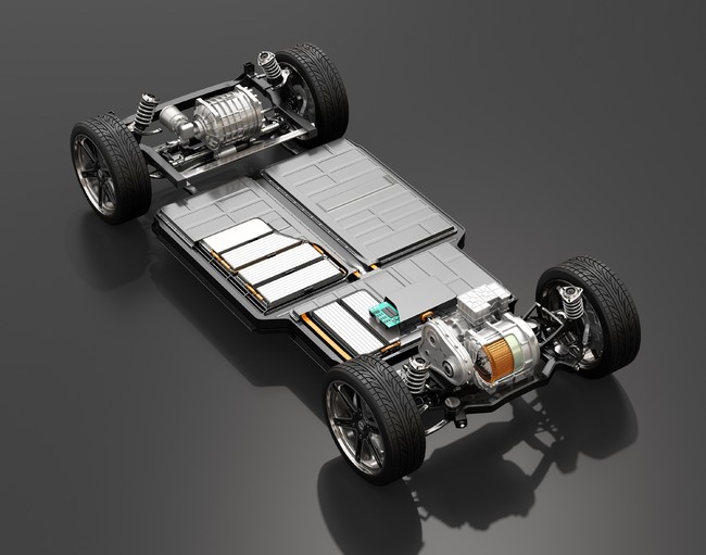 EV車のBMSイメージ