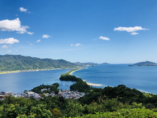 天橋立飛龍観(宮津市提供）