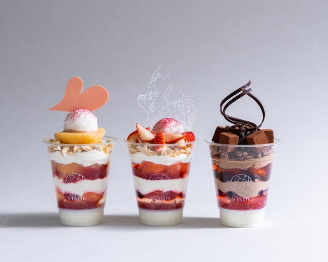 VISONの夜パフェ