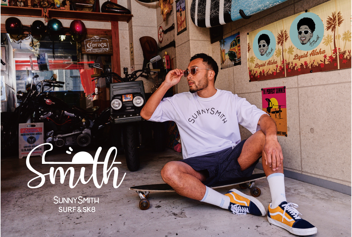 SUNNY SMITH Surf&SK8 販売を開始｜株式会社チャンピオンのプレスリリース