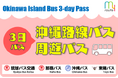 沖縄旅行者必見！my routeで「沖縄路線バス周遊パス（3日パス）」を1/28に販売開始