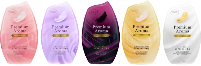 エステー】「消臭力 Premium Aroma」に知的で凛とした女性をイメージ