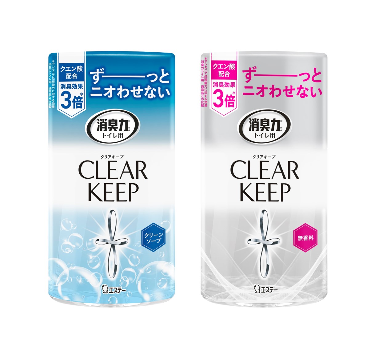 まとめ) エステー トイレの消臭力 CLEAR KEEP 無香性 【×10セッ