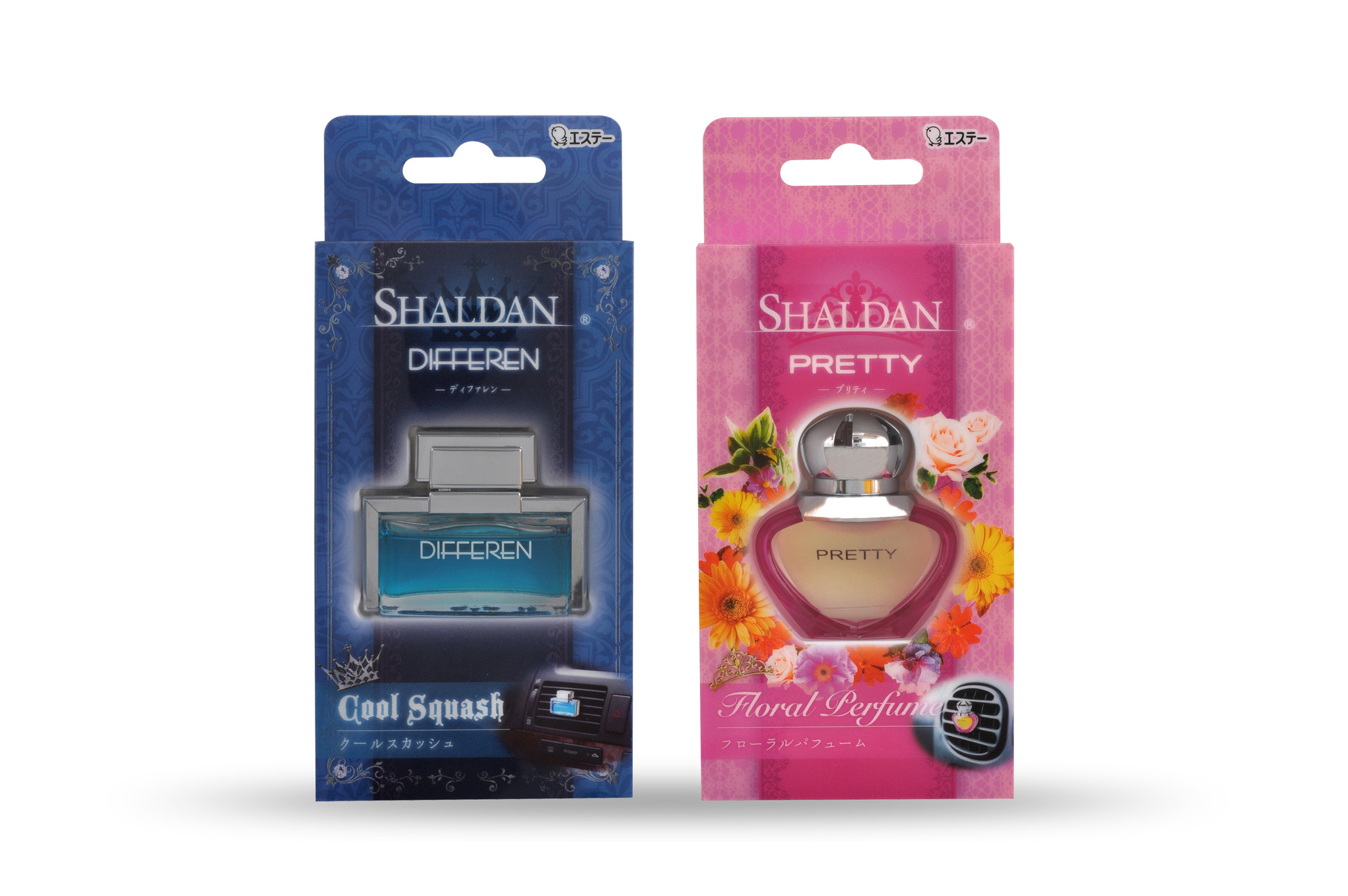 エステー こだわりの香水調の車用芳香剤 Shaldan Differen と Shaldan Pretty を新発売 エステー株式会社のプレスリリース