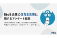 BtoB企業の93.4%が企業のSNS活用を「必要だと思う」と回答、活用ツールは1位がXで2位YouTube、3位Instagram|比較ビズ