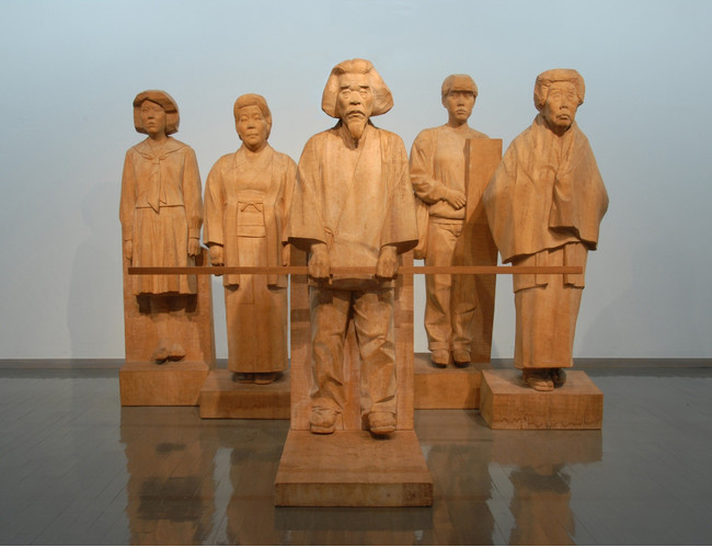 鈴木実〈家族の肖像〉1981年 相生森林美術館蔵 鈴木実〈家族の肖像〉1981年 相生森林美術館蔵