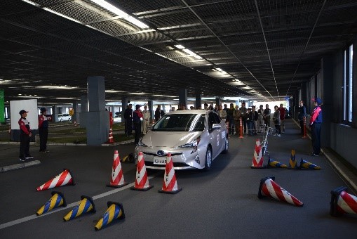 車両の死角の確認