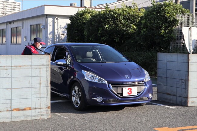 見通しの悪い交差点 一時停止講習 見通しの悪い交差点 一時停止講習