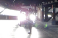 【JAF愛知】交通事故が多く発生する「魔の時間」を、立体駐車場に再現!イオンモールで学ぶ交通安全教室