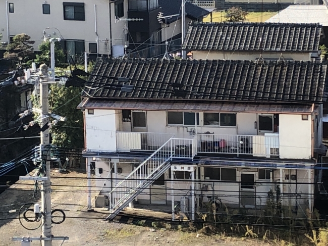 昭和48年築のアパート