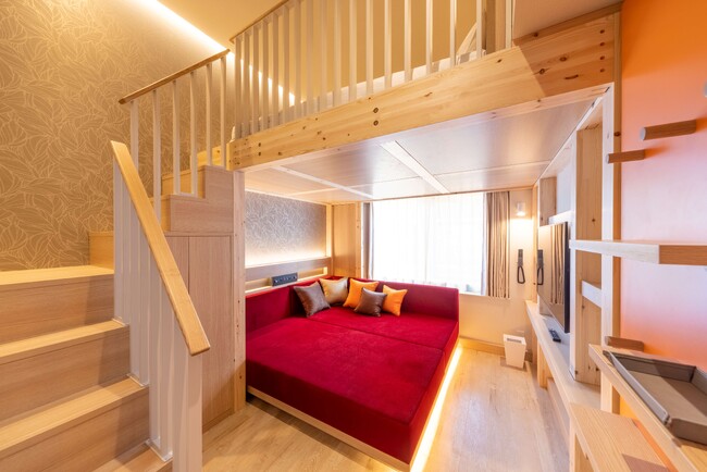 「虹館」ロフトルーム 「虹館」ロフトルーム