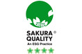 クロスライフ博多天神・クロスライフ博多柳橋 2館で宿泊施設品質認証制度「Sakura Quality An ESG Practice(通称:サクラクオリティグリーン)」4御衣黄ザクラを獲得