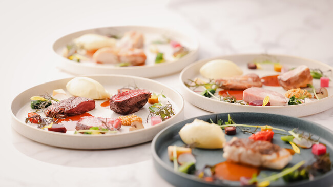 選べる4種のメインプレートのイメージ 選べる4種のメインプレートのイメージ