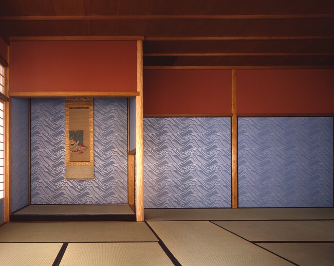 普段は非公開の光琳屋敷内部 普段は非公開の光琳屋敷内部