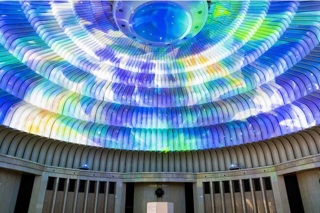 MOA美術館の円形ホール「万華鏡」 MOA美術館の円形ホール「万華鏡」