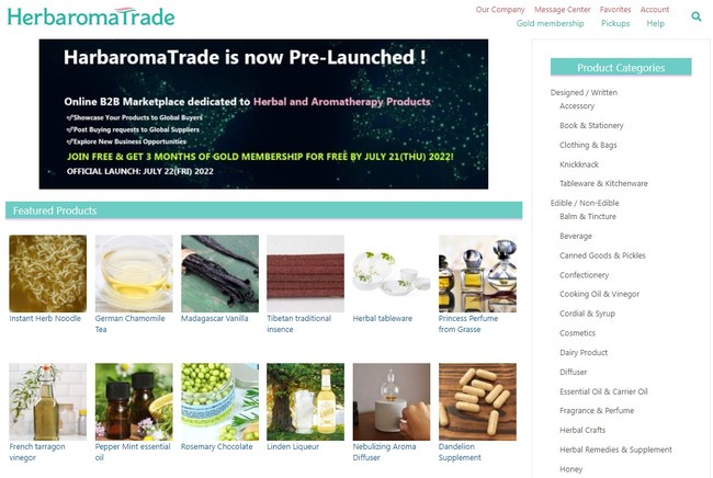 HerbaromaTradeのトップページ。全世界のハーブ・アロマ商品の検索が可能です。 HerbaromaTradeのトップページ。全世界のハーブ・アロマ商品の検索が可能です。