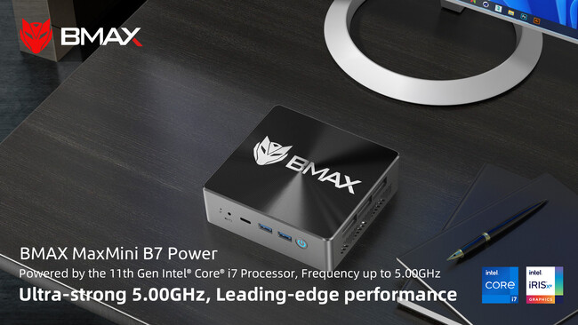 BMAX MINI PC新製品発売！【i7-11390H 16GB/32GB+1TB NVMe SSD】25%OFF