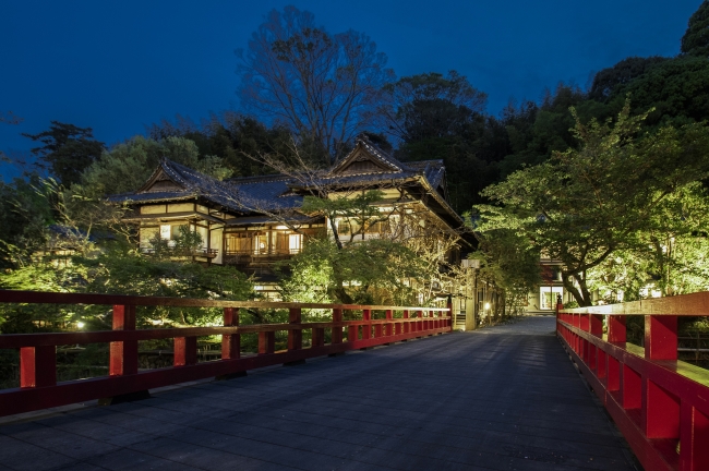 富士屋旅館　夕景