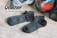 【新発売】クライマーの声を集めて本格設計されたクライミングソックス「GOATRY」が登山の日である10月3日(金)に発売!