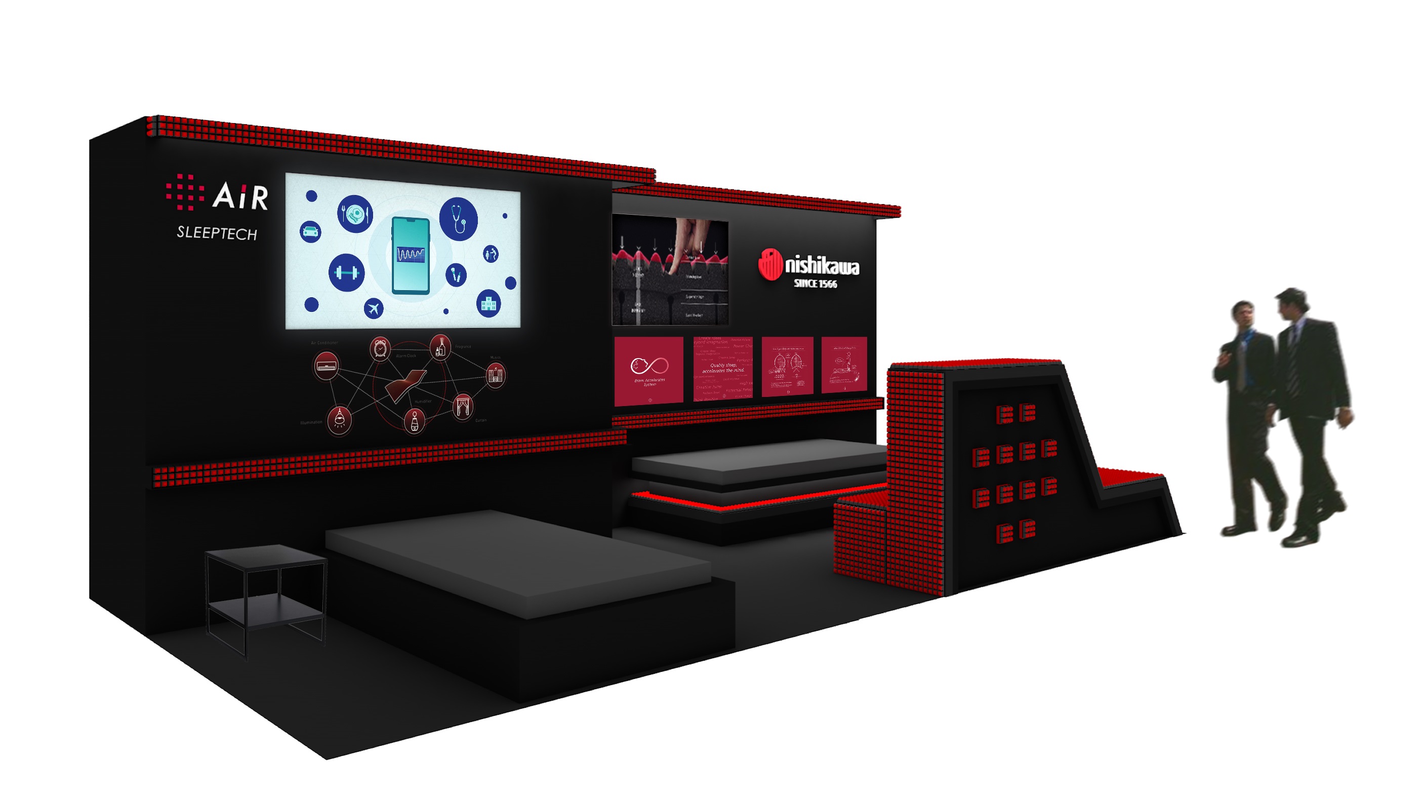 日本の寝具メーカーで唯一、西川が世界最大の家電・IT見本市「CES 2020」にブース「［エアー］SLEEP TECH」を出展