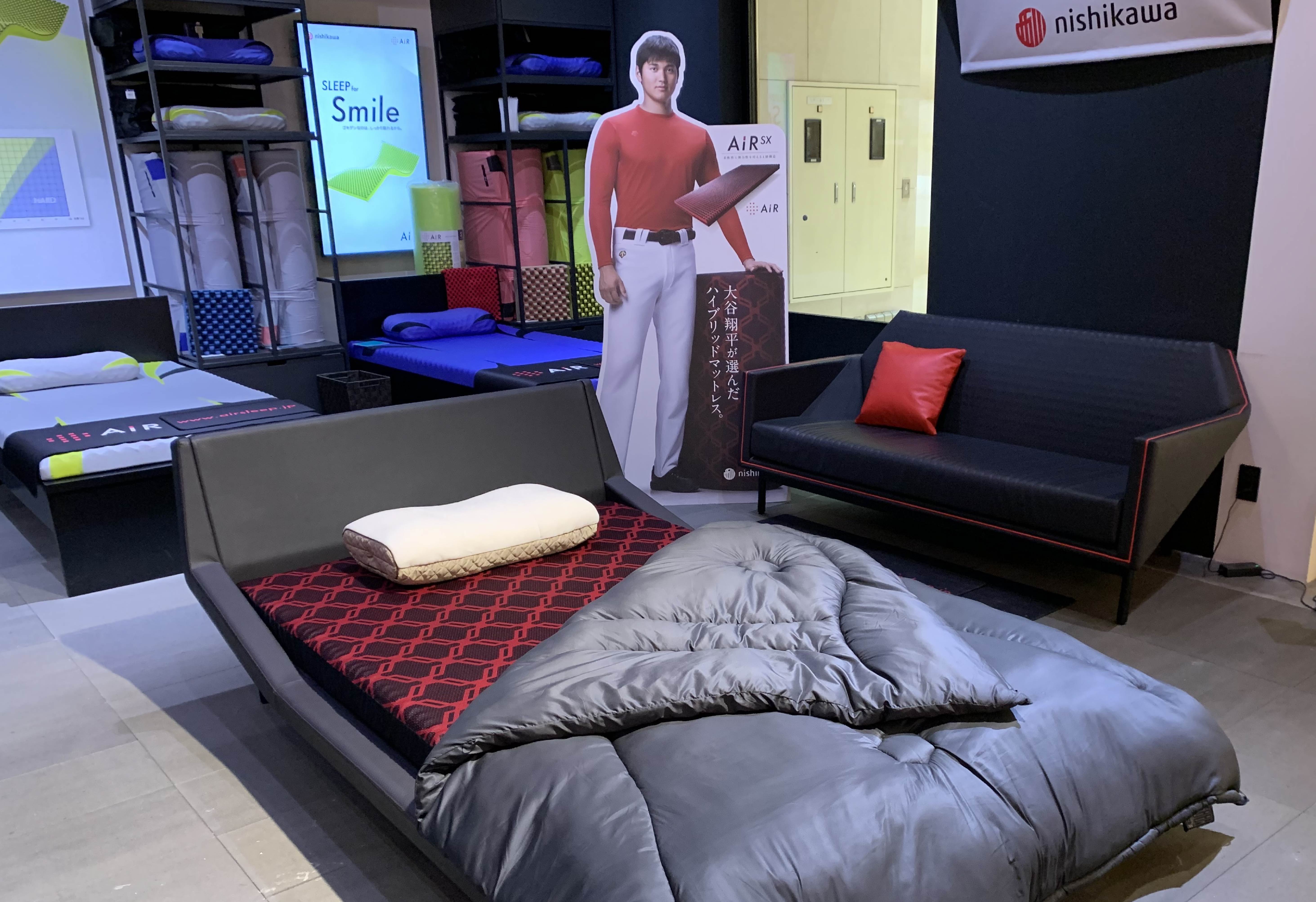 ロサンゼルス・エンゼルス 大谷翔平選手が愛用する寝具やソファを1月22