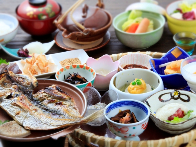 ほっと心温まる東伊豆今宵の朝食