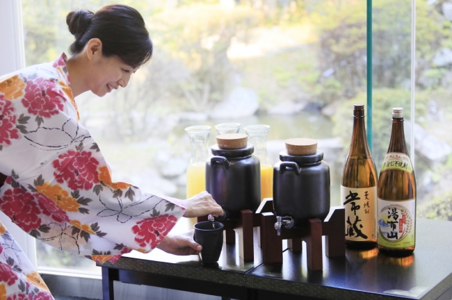 無料で利用できる焼酎バー