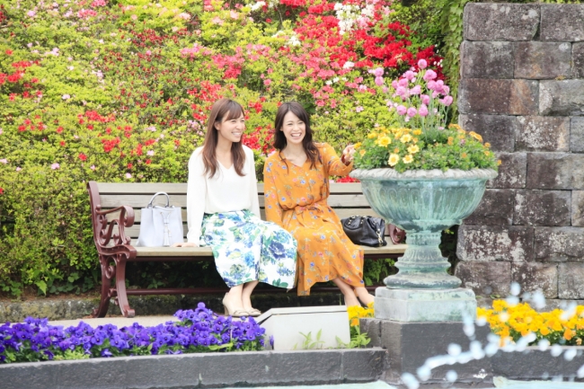 当館から徒歩1分「強羅公園」