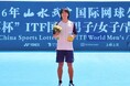 日本テニス界の未来を担う選手として期待される19歳の富田悠太　国際プロ大会初優勝