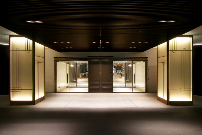 ホテル正面エントランス