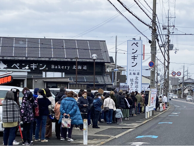 2023年2月にオープンしたペンギンベーカリー泉佐野店