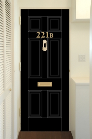 オーダーメイド ベーカー街221bドア 販売開始 あなたのお家がまるでシャーロック ホームズの下宿に 株式会社ミステリチャンネルのプレスリリース
