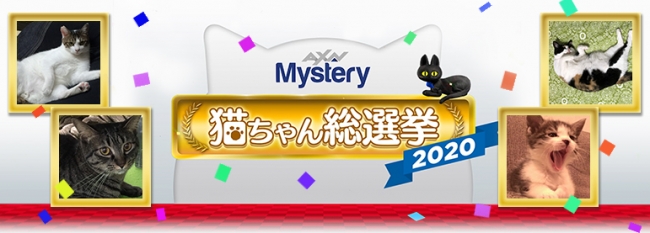 「猫ちゃん総選挙 2020」©2020 Mystery Channel Inc. All Rights Reserved.
