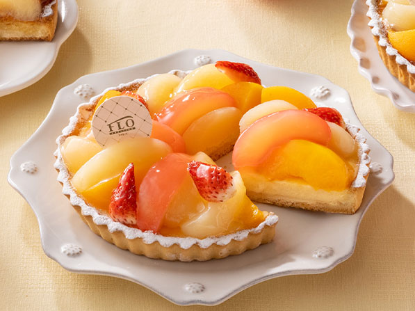 【6月26日限定】桃づくしのタルト～チーズ～