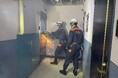 髙松建設の解体工事中の建物において、警視庁による救出救助訓練が実施されました
