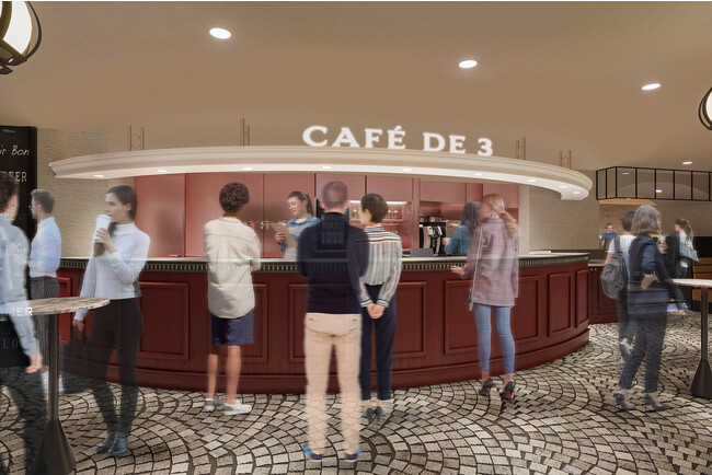 CAFE DE 3(店舗イメージ)